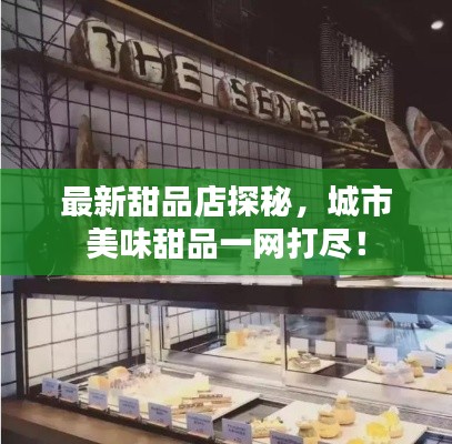 最新甜品店探秘，城市美味甜品一網(wǎng)打盡！