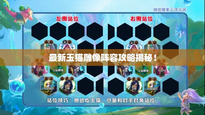 最新玉貓雕像陣容攻略揭秘！