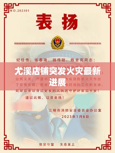 尤溪店鋪突發(fā)火災最新進展
