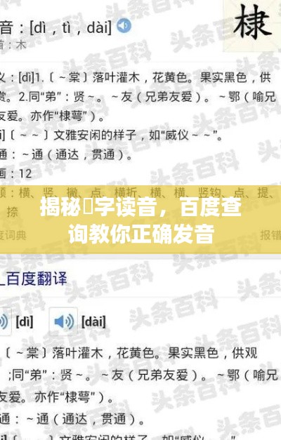 揭秘詶字讀音，百度查詢教你正確發(fā)音