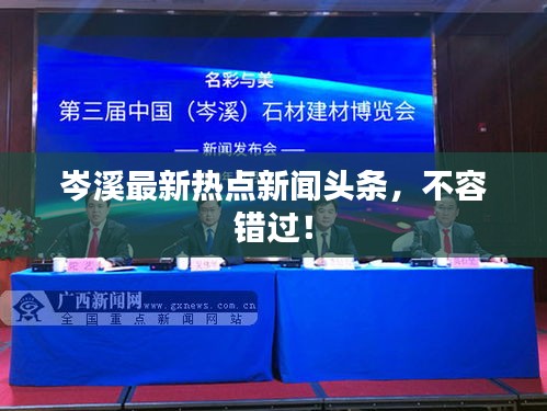 岑溪最新熱點新聞頭條，不容錯過！